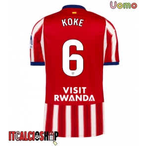Atletico Madrid Koke #6 Prima Maglia 2026-27 Manica Corta
